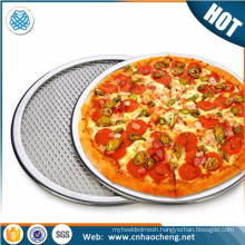 perforated stainless steel pizza screen/ aluminum mesh disc pizza screen / pizza disc baking screens